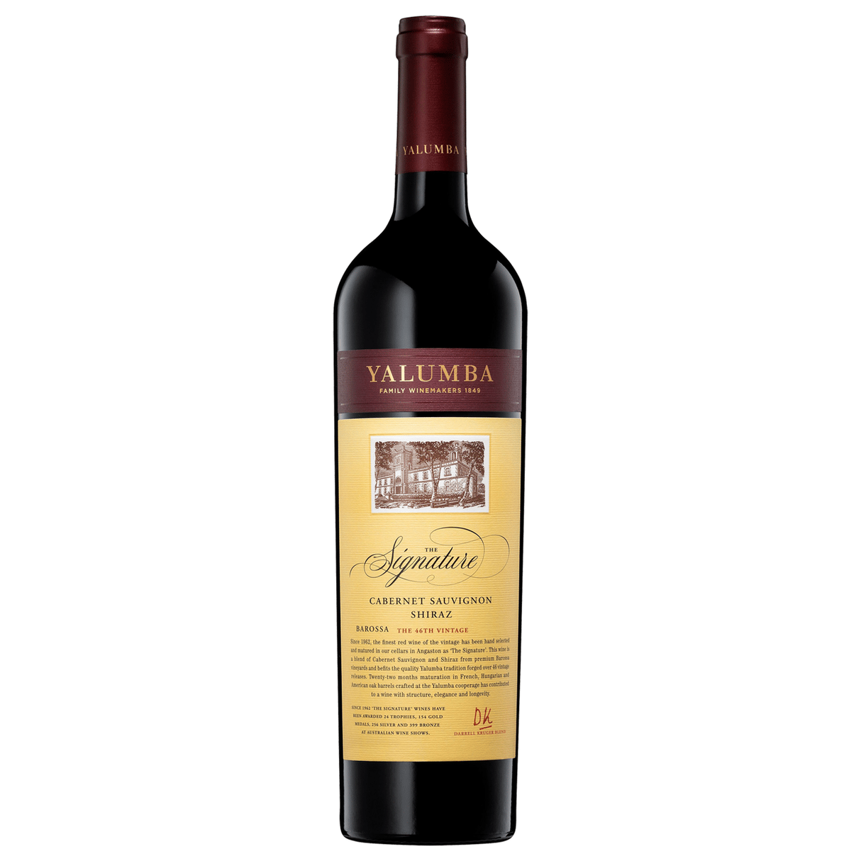 Yalumba The Signature Cabernet Sauvignon & Shiraz 2021 (12 bottles)