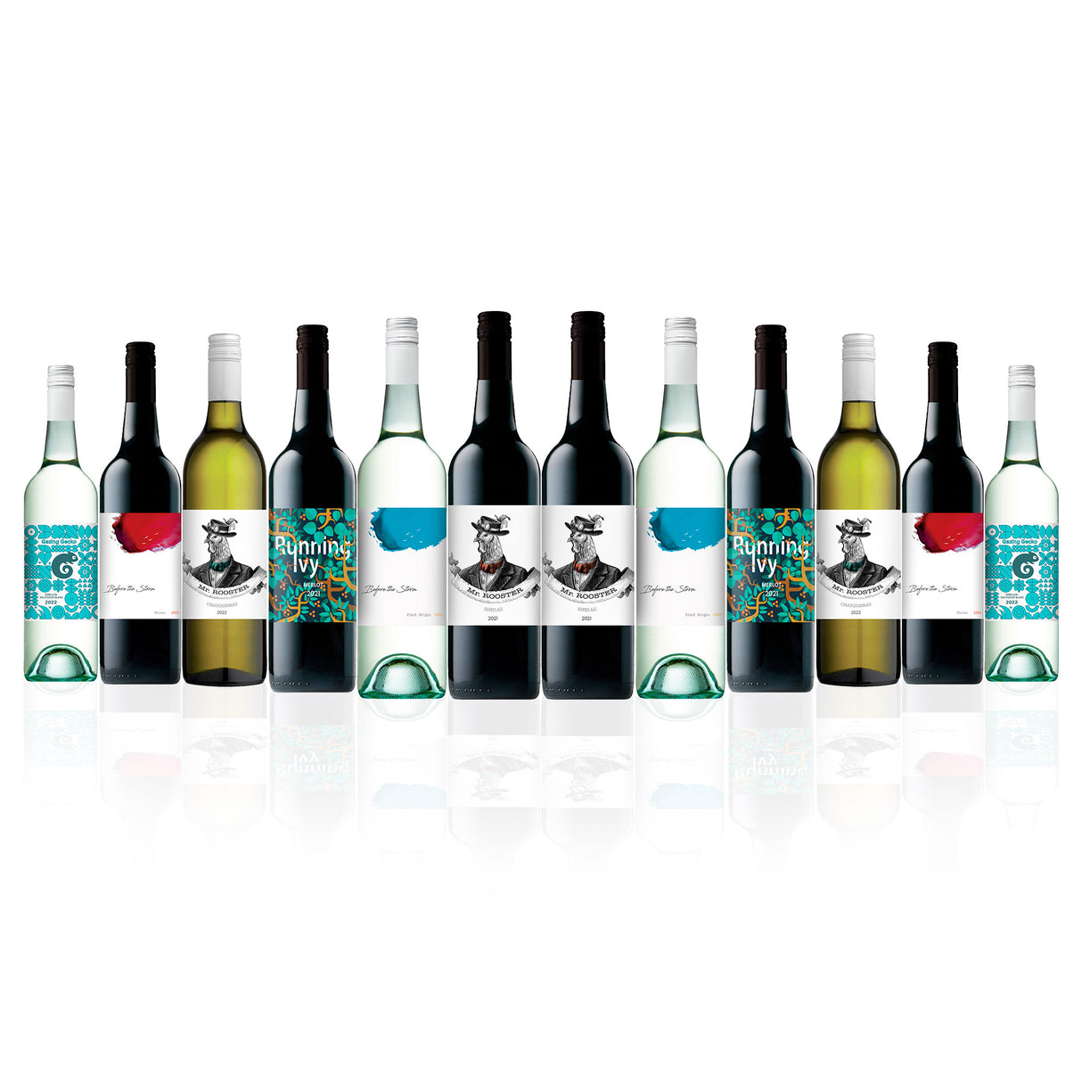 Mixed Aussie Wine Dozen (12 bottles)