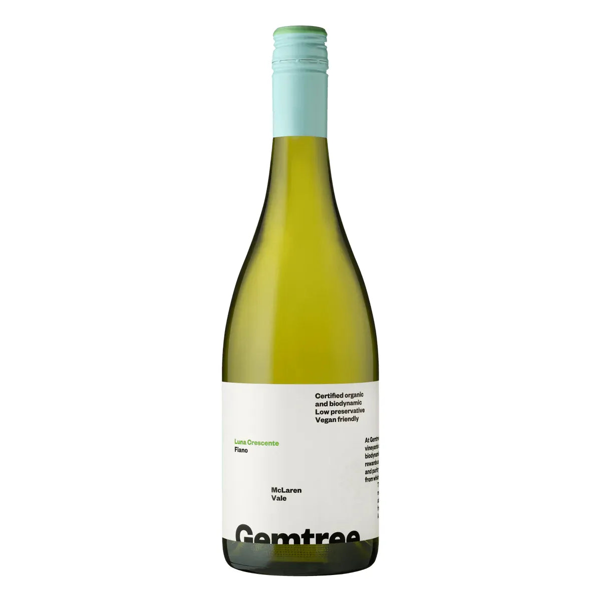 Gemtree 'Luna Crescente' Fiano, McLaren Vale 2024 (12 bottles)