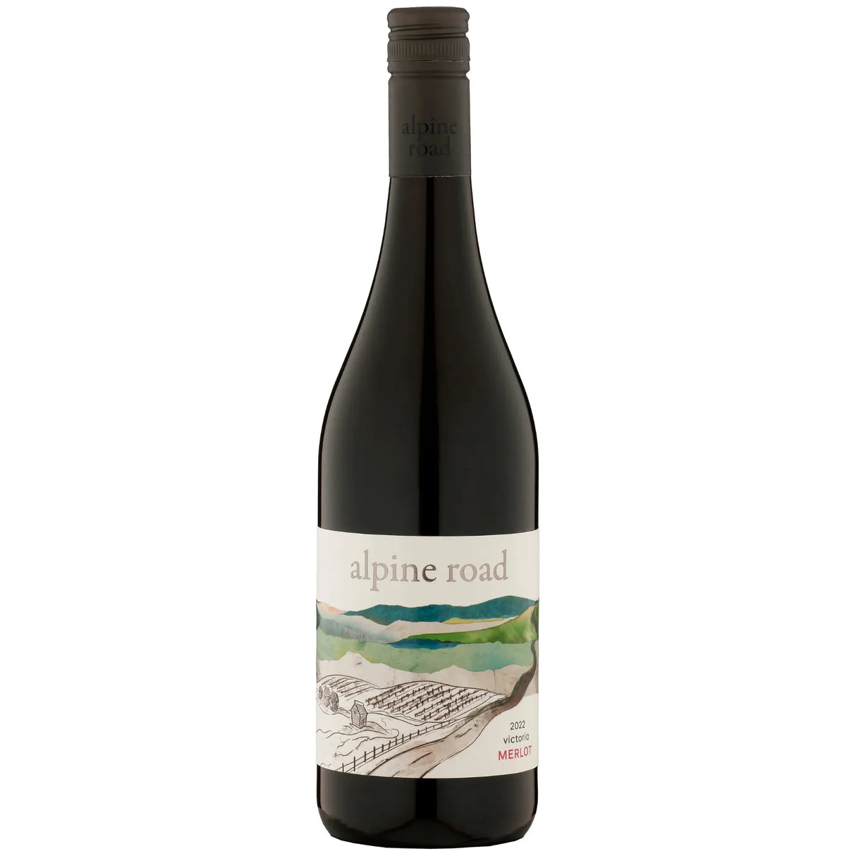 Gapsted Estate Alpine Road Merlot 2022 (12 Bottles)