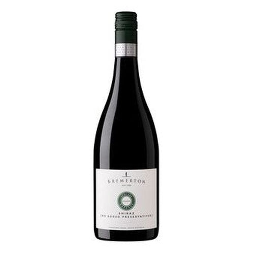 Bremerton Shiraz No Added Preservative, Langhorne Creek 2023 (12 bottles)