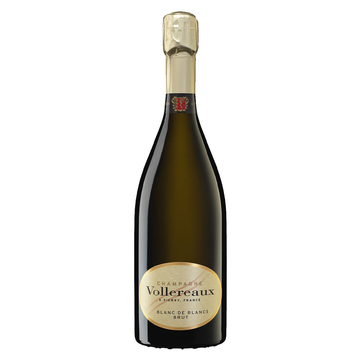 Champagne Vollereaux Blanc de Blancs Brut NV (12 Bottles)