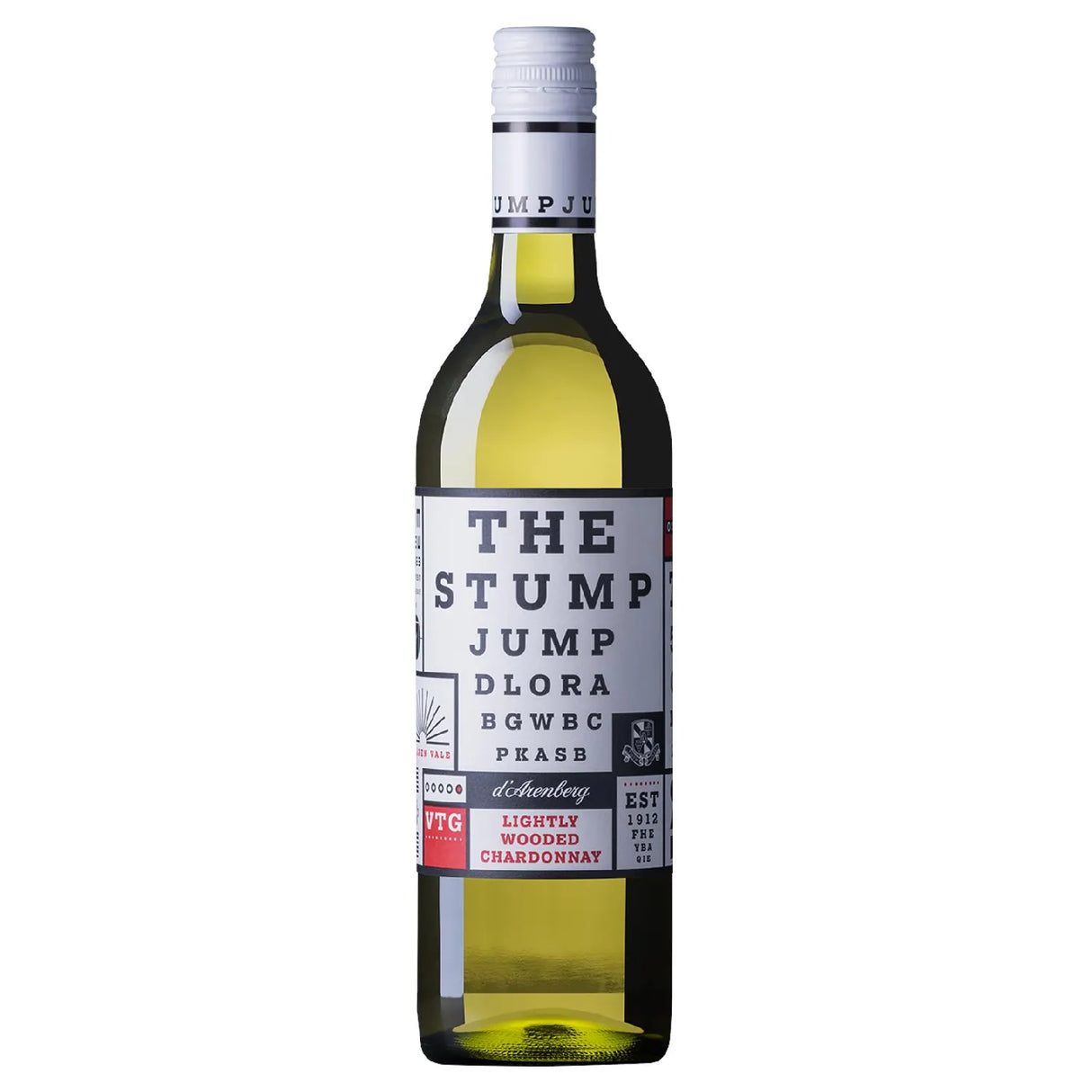 D'Arenberg The Stump Jump Lightly Wooded Chardonnay 2022 (12 Bottles)