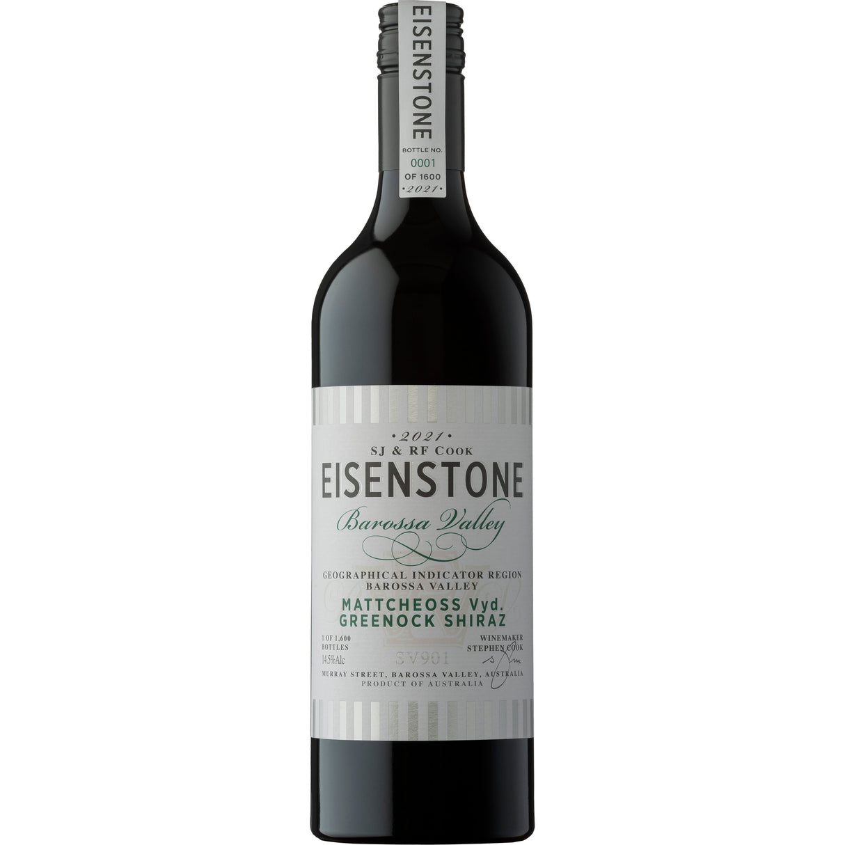 Eisenstone 'Mattscheoss' Shiraz SV 2021  (6x750ml)