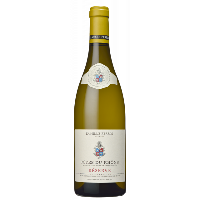 Famille Perrin Réserve Côtes du Rhône Blanc 2023 (12 bottles)