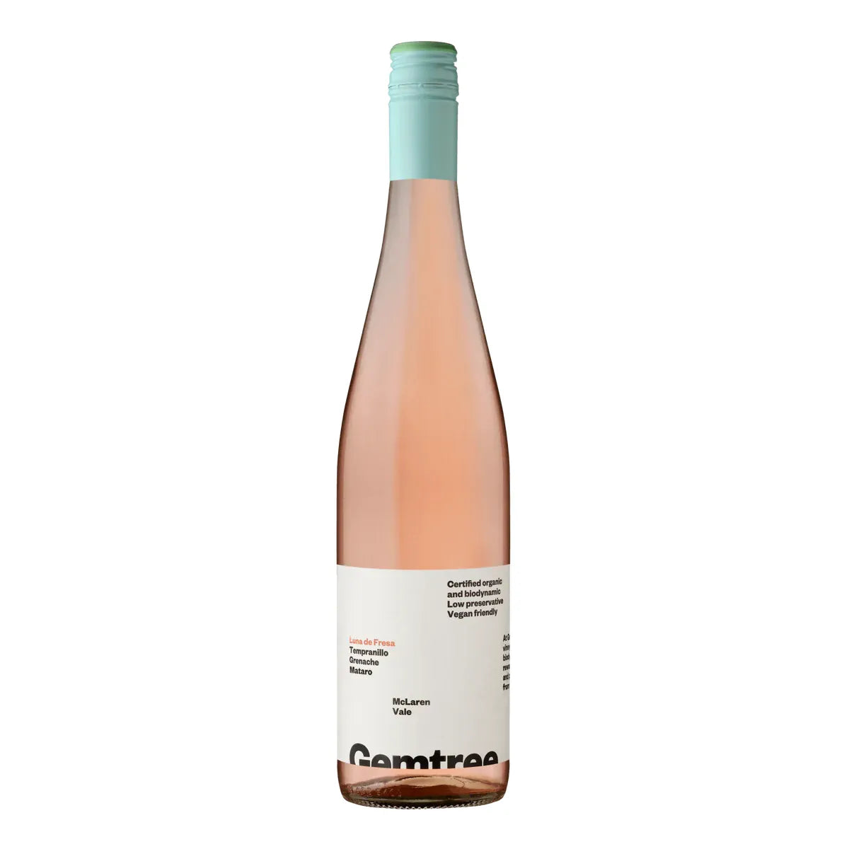 Gemtree 'Luna de Fresa' Rosé, McLaren Vale 2023   (12 bottles)