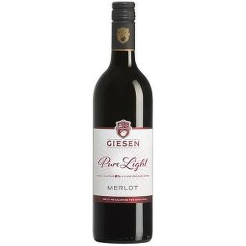 Giesen Pure Light Merlot 6%, Hawkes Bay 2022 (12 bottles)