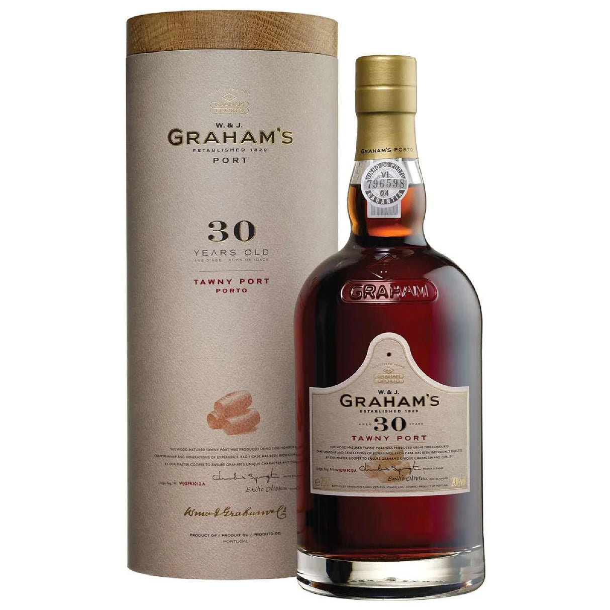 Graham’s 30YO Tawny Port (Gift Boxed) (Limited) NV (6 Bottles)