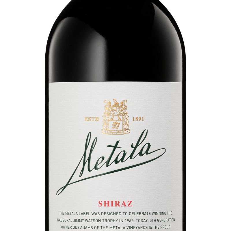 Metala White Label Shiraz,  Langhorne Creek 2022 (12 bottles)