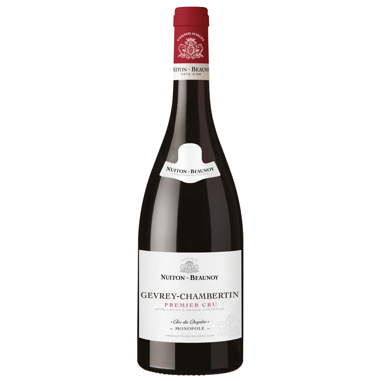 Nuiton Beaunoy Gevrey-Chambertin 1er Cru Clos du Chapitre Monopole 2021 (6x750ml)