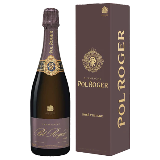 Pol Roger Rosé Vintage, Limited [Gift Box] 2018 (6 bottles)