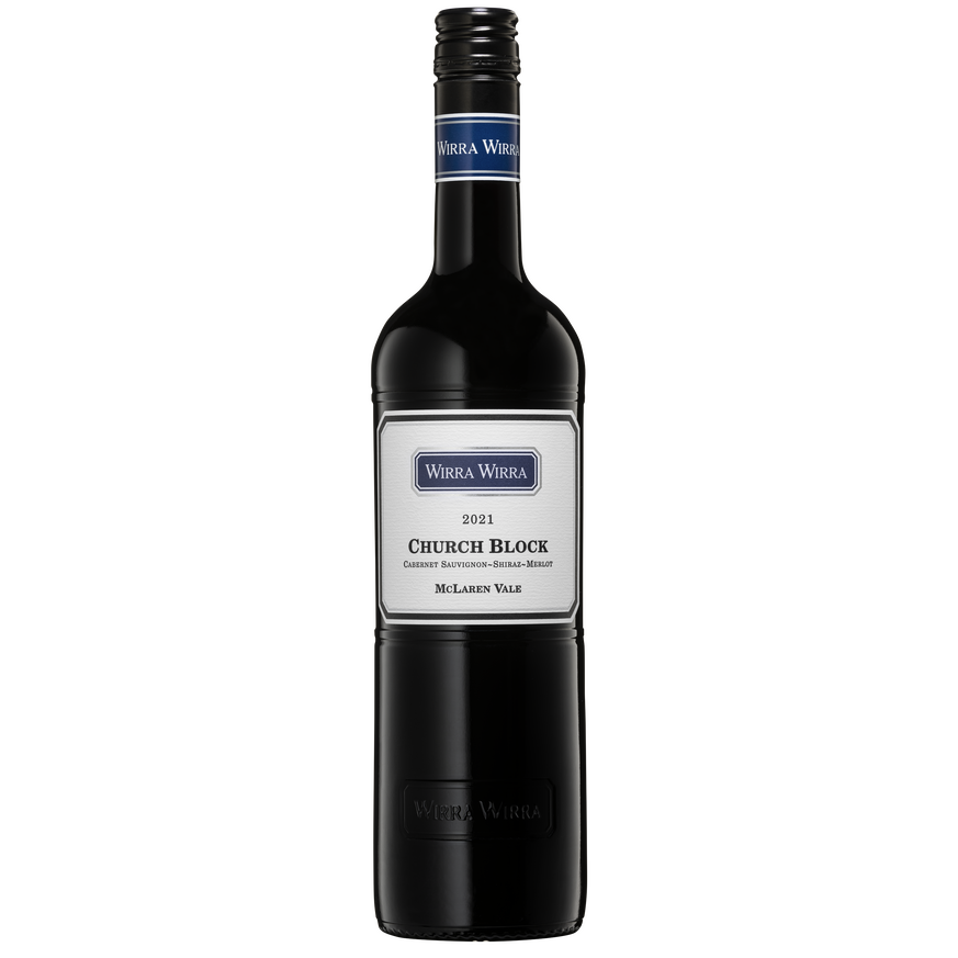 Wirra Wirra Church Block Cabernet Sauvignon Shiraz Merlot McLaren Vale 2022 (12 bottles)