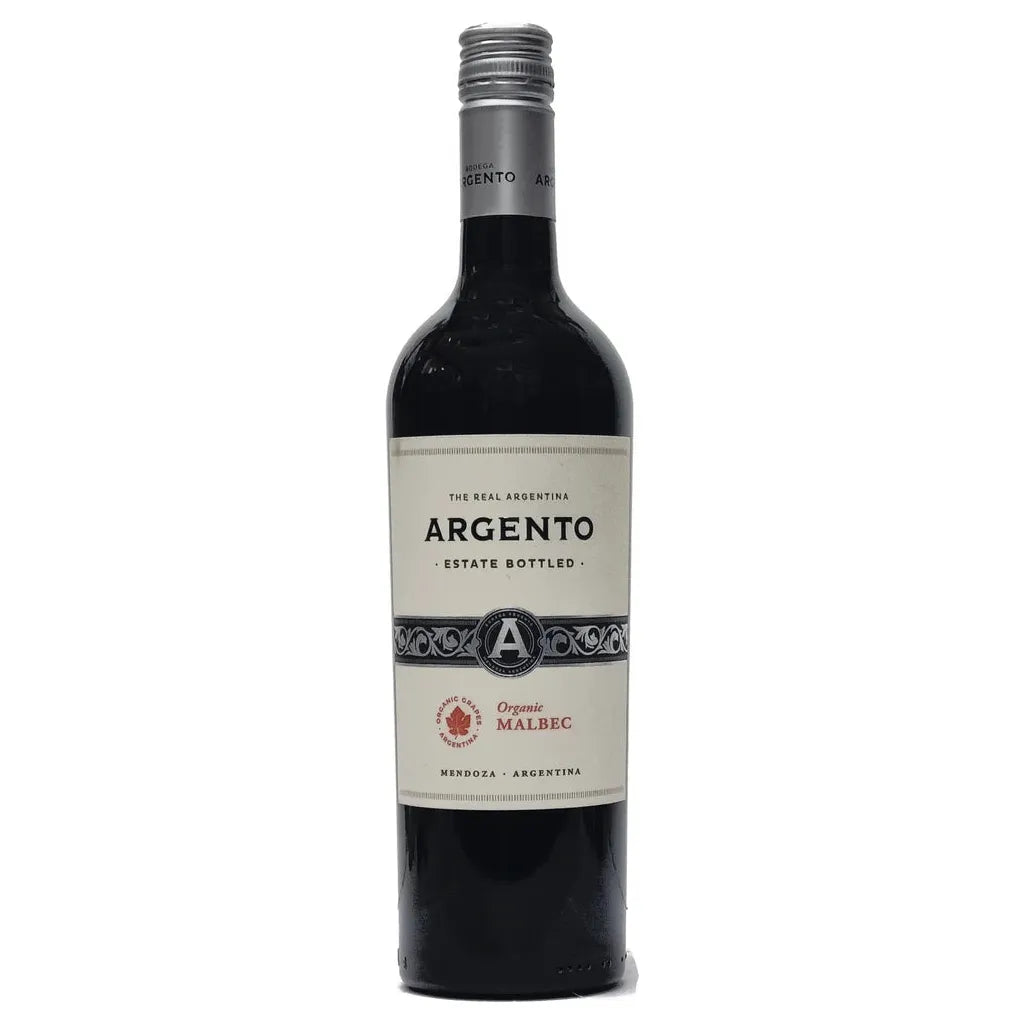 Argento Classic Organic Malbec, Mendoza 2022  (12 bottles)