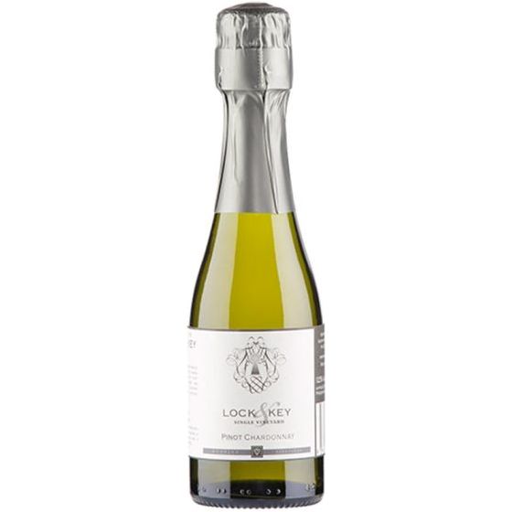 Lock and Key Sparkling Chardonnay Pinot Noir (200ml) NV  (24 Bottles)