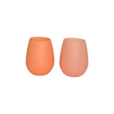 Porter Green Peach + Petal | Fegg | Silicone Unbreakable Glasses (6pk)