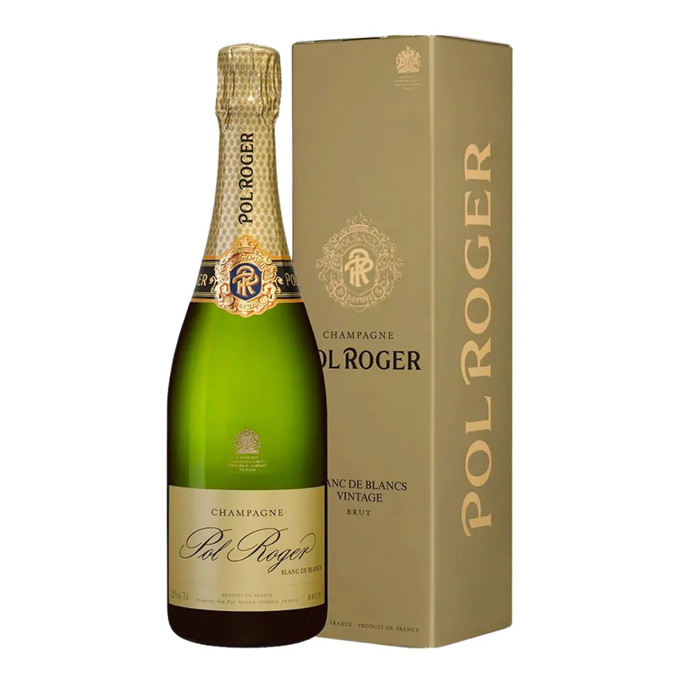 Pol Roger Blanc de Blancs Vintage, Limited [Gift Box] 2015 (6 bottles)