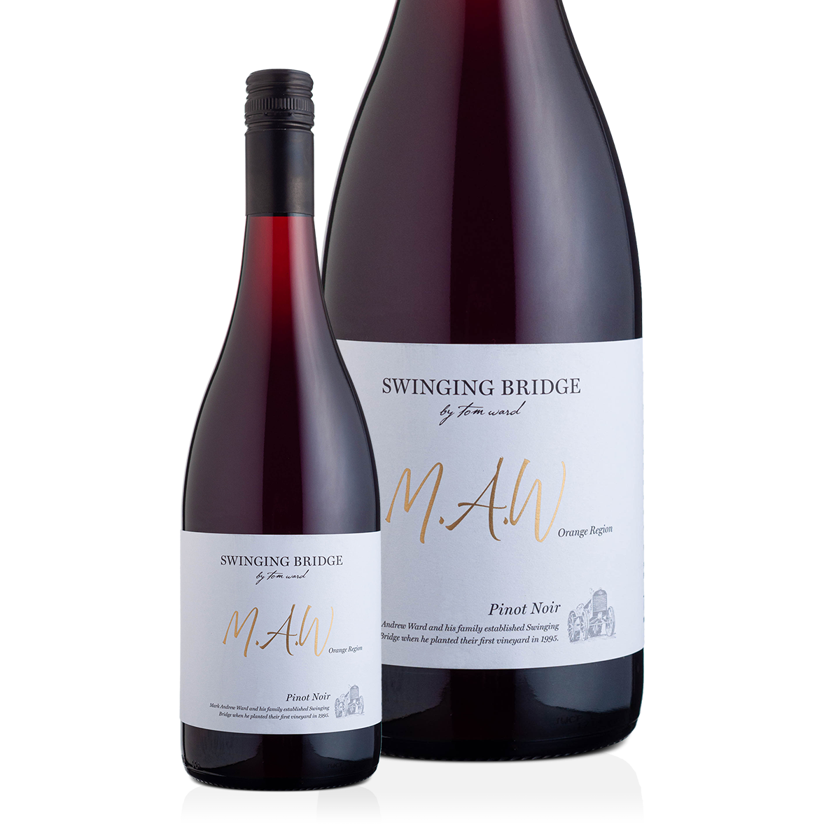 Swinging Bridge M.A.W Pinot Noir 2023 (12 bottles)